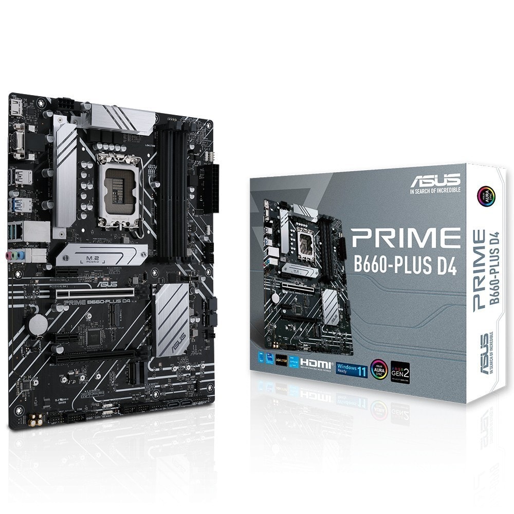 Asus Prime B660 Plus D4 Lga 1700 Soket Anakart