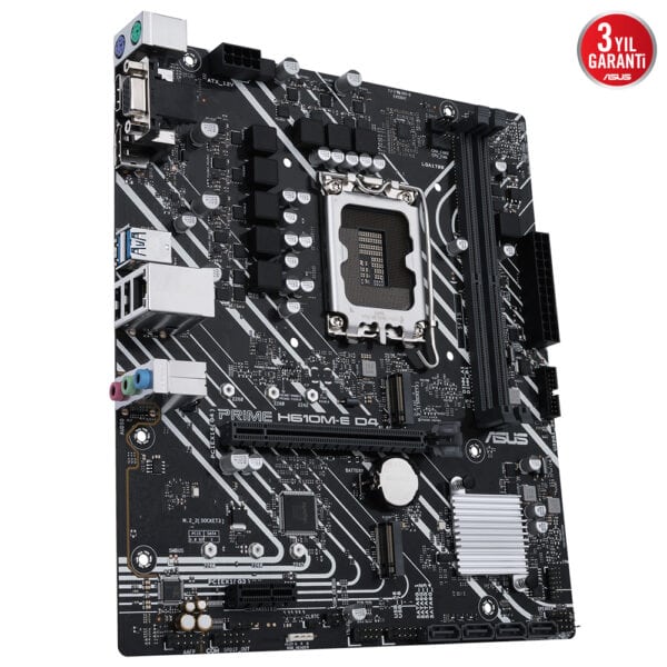 Asus Prime H610m E D4 3200mhz Ddr4 Soket 1700 M 2 Hdmi Dp D Sub Matx Anakart Y4