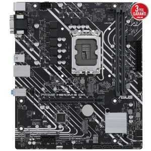 Asus Prime H610m E D4 Csm 3200mhz Ddr4 Soket 1700 M 2 Hdmi Dp Matx Anakart 1