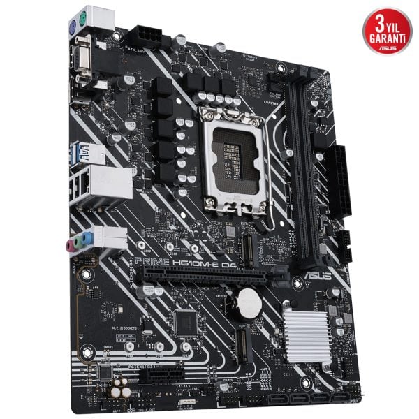 Asus Prime H610m E D4 Csm 3200mhz Ddr4 Soket 1700 M 2 Hdmi Dp Matx Anakart 2