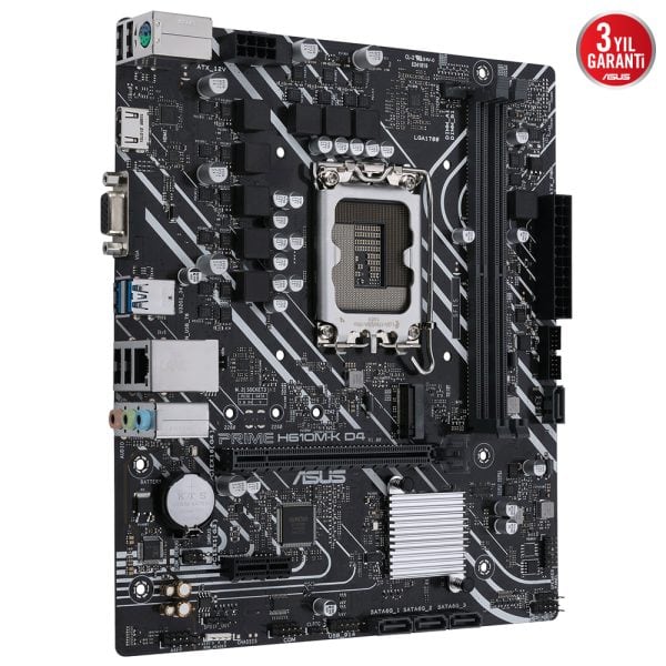Asus Prime H610m K D4 Intel H610 Lga1700 Ddr4 3200 Dp Hdmi M2 Usb3 2 Matx Anakart Y2