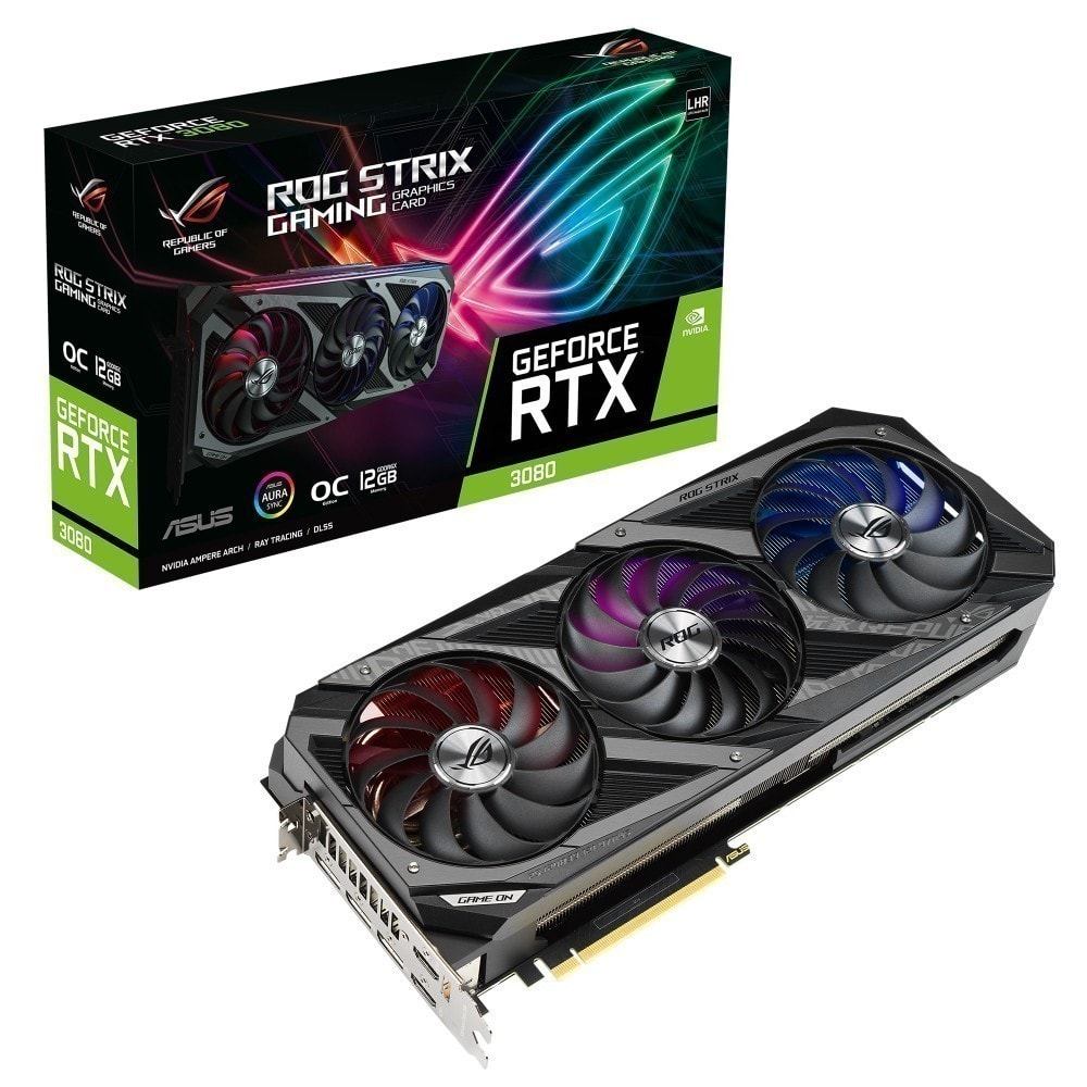 Asus Rog Strix Geforce Rtx 3080 12gb Gddr6x 384 Bit Ekran Karti 1