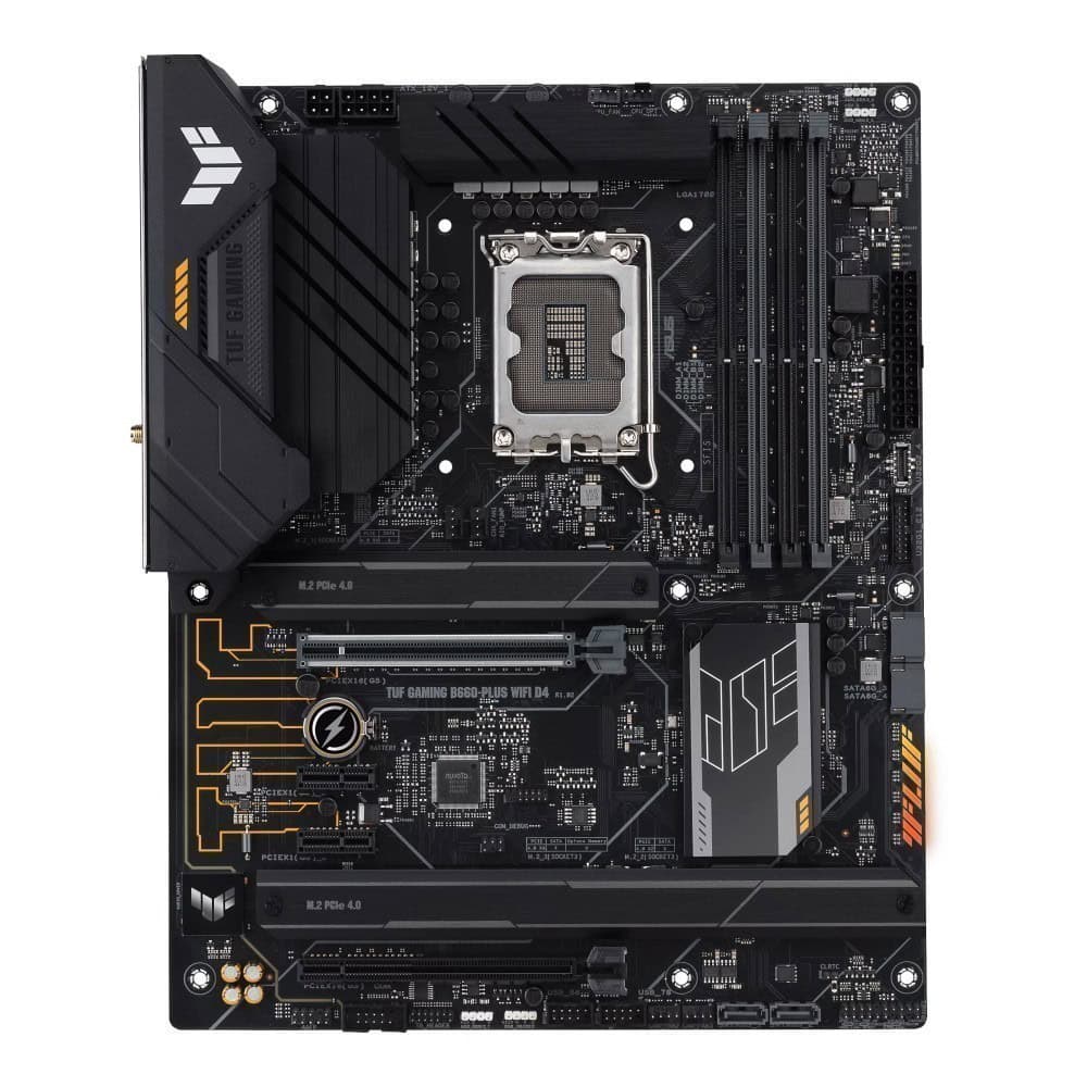 Asus Tuf Gaming B660 Plus Wifi 5333mhzoc Ddr4 Soket 1700 M 2 Hdmi Dp Atx Anakart