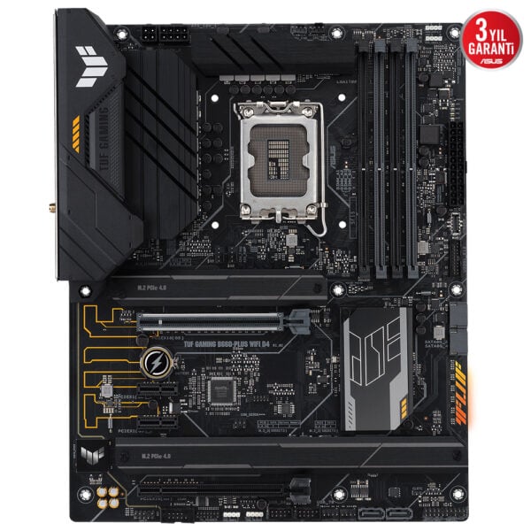 Asus Tuf Gaming B660 Plus Wifi D4 5333mhzoc Ddr4 Soket 1700 M 2 Hdmi Dp Atx Anakart 1