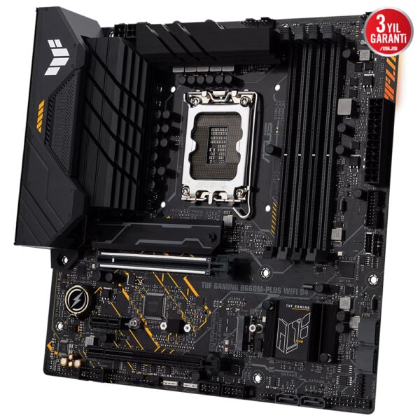 Asus Tuf Gaming B660m Plus Wifi D4 5333mhzoc Ddr4 Soket 1700 M 2 Hdmi Dp Matx Anakart 3