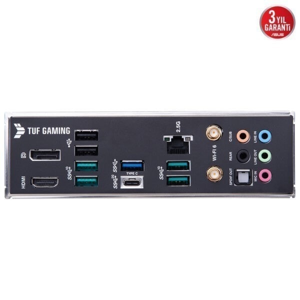 Asus Tuf Gaming B660m Plus Wifi D4 5333mhzoc Ddr4 Soket 1700 M 2 Hdmi Dp Matx Anakart 5