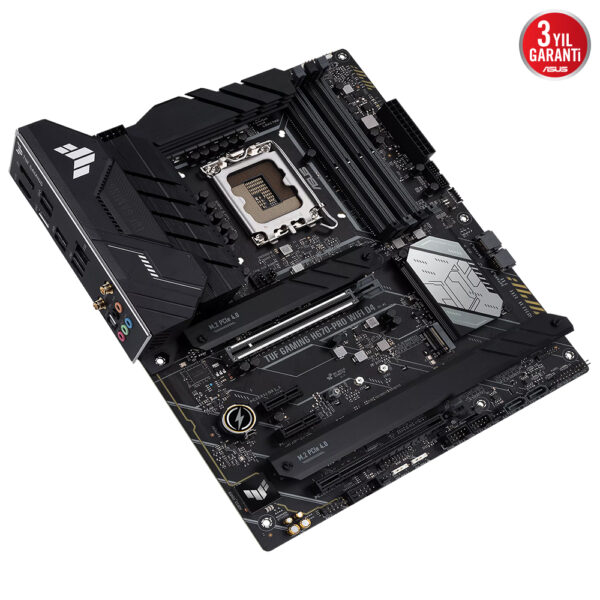 Asus Tuf Gaming H670 Pro Wifi D4 6200mhzoc Ddr4 Soket 1700 M 2 Hdmi Dp Atx Anakart 2
