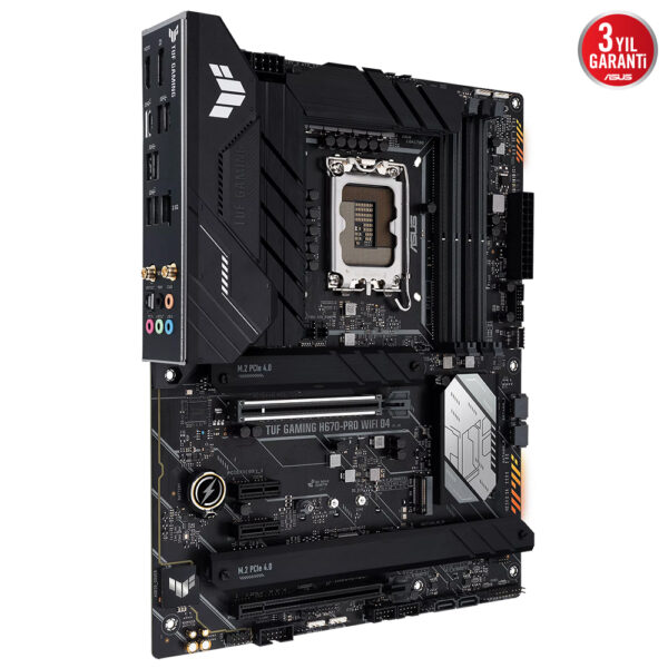 Asus Tuf Gaming H670 Pro Wifi D4 6200mhzoc Ddr4 Soket 1700 M 2 Hdmi Dp Atx Anakart 3