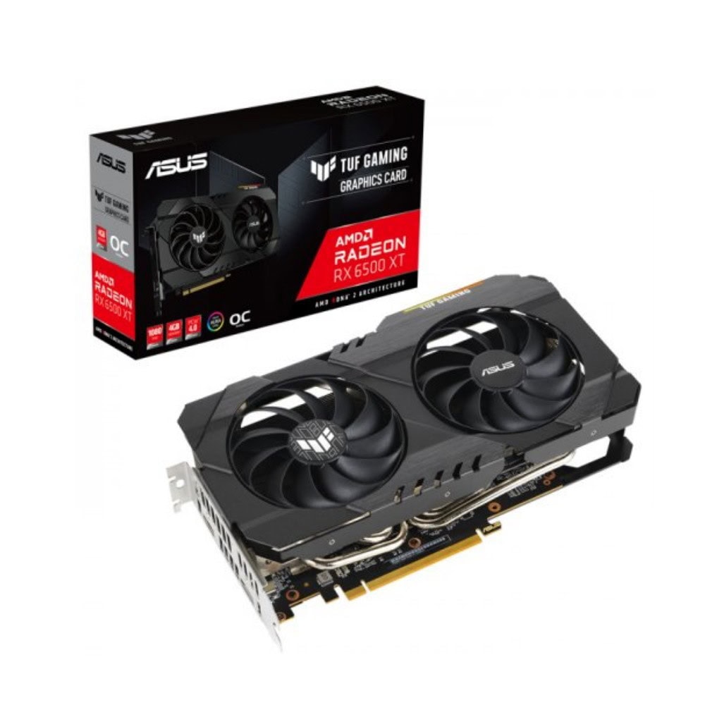 Asus Tuf Gaming Radeon Rx 6500 Xt Oc 4gb Gddr6 64bit Dx12 Ekran Karti