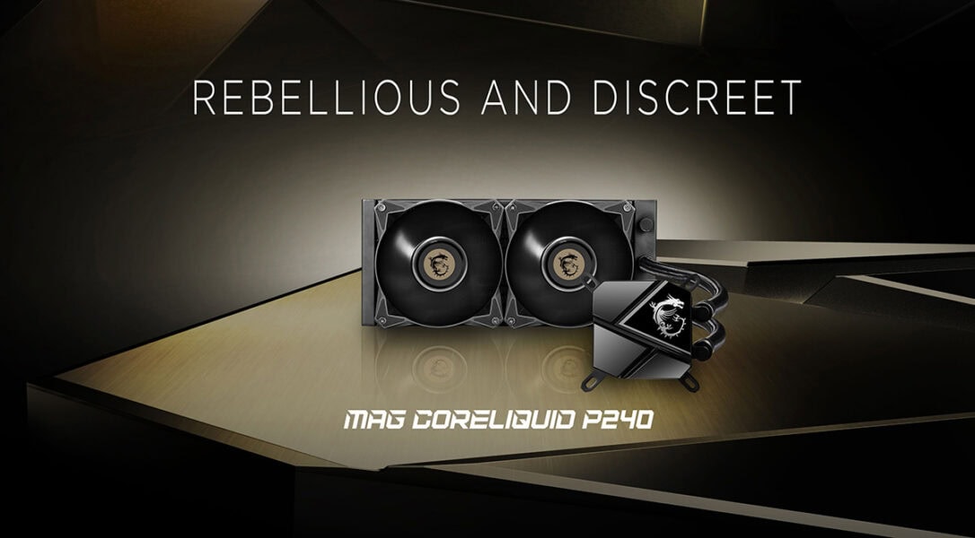MSI MAG CORELIQUID P240 240mm İşlemci Sıvı Soğutucu a1
