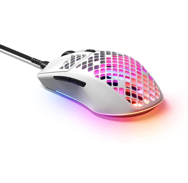Steelseries Aerox 3 2022 Rgb Kablolu Snow Gaming Mouse Ssm62603 2