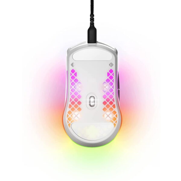 Steelseries Aerox 3 2022 Rgb Kablolu Snow Gaming Mouse Ssm62603 3