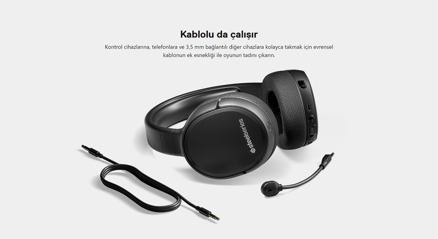 Steelseries Arctis 1 Wireless Xbox Series Kablosuz Gaming Kulaklik 1 7