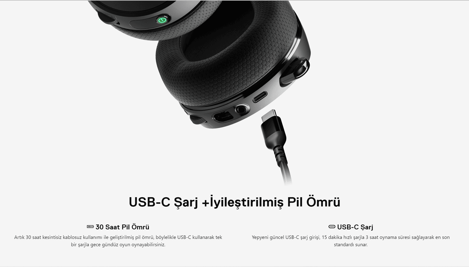 Steelseries Arctis 7 Kablosuz Siyah Gaming Kulaklik Ssh61470 1 3