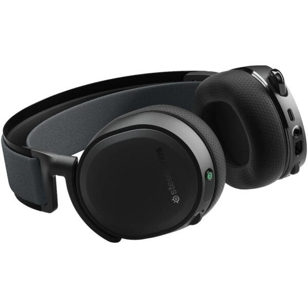 Steelseries Arctis 7 Kablosuz Siyah Gaming Kulaklik Ssh61470 2