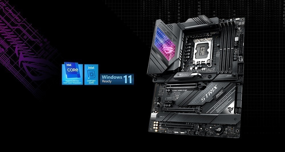 ROG STRIX Z690-E GAMING WIFI ROG STRIX Z690-E GAMING WIFI