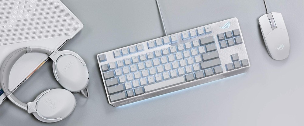 ROG Strix Scope NX TKL Moonlight White ROG Strix Scope NX TKL Moonlight White