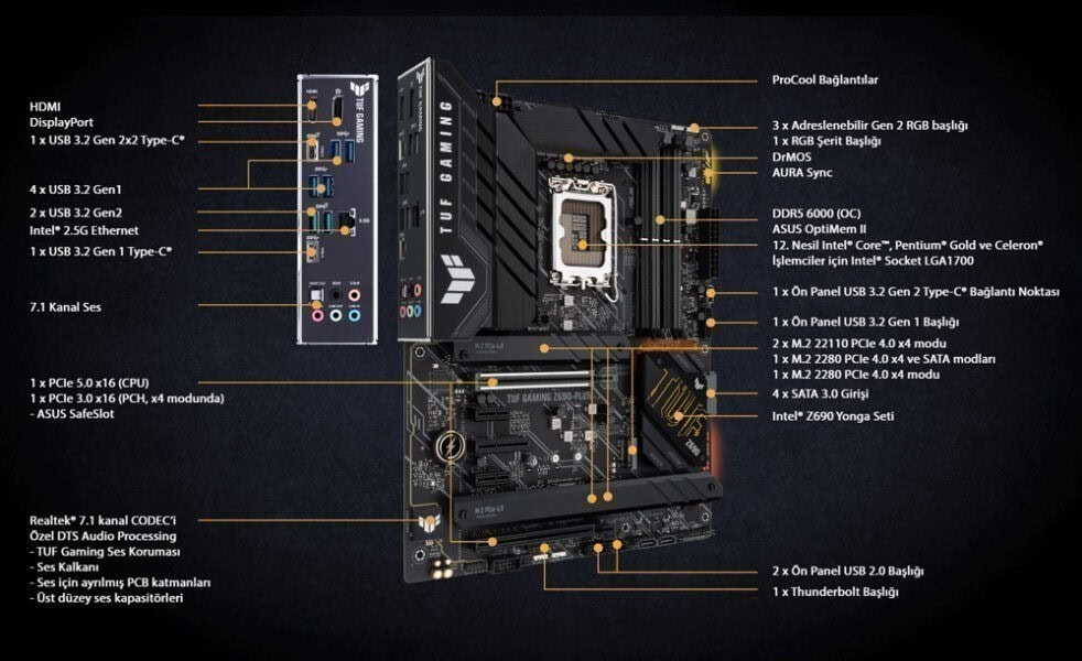 TUF GAMING Z690-PLUS TUF GAMING Z690-PLUS