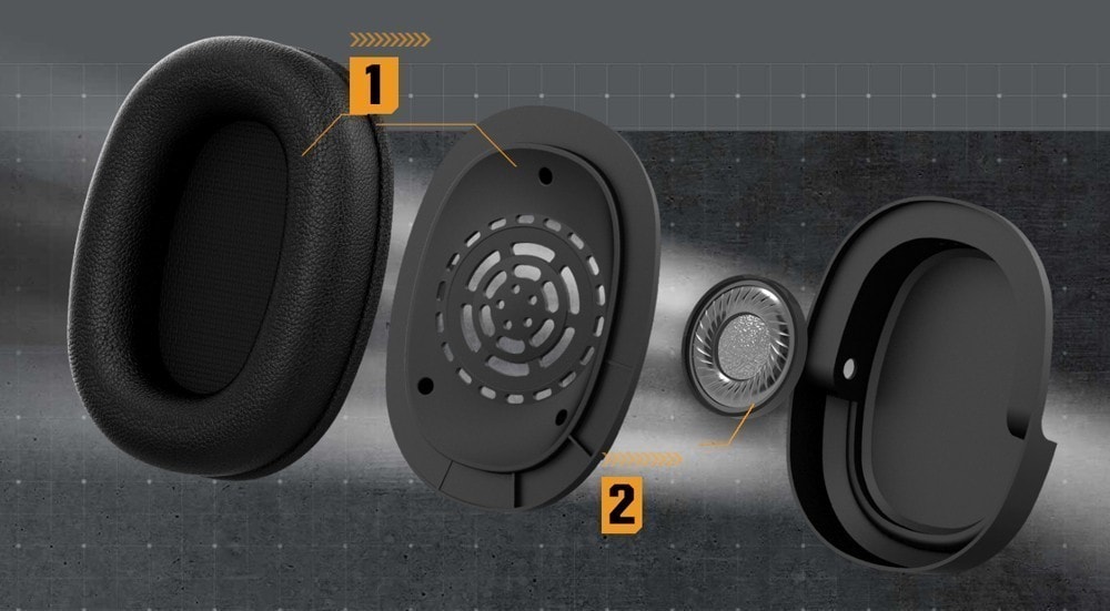 TUF Gaming H1 Wireless ASUS TUF GAMING H1 Kulaklık a4