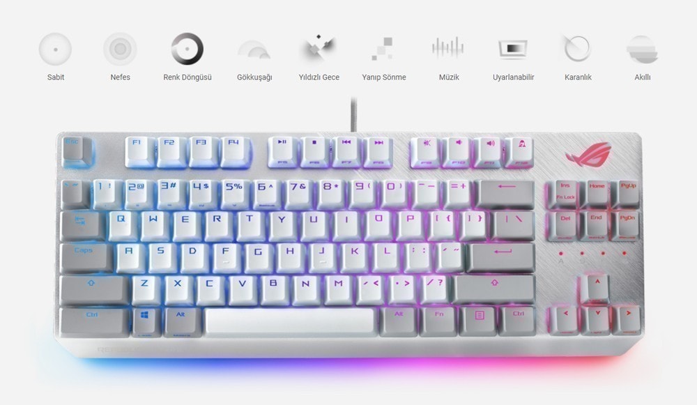 ROG Strix Scope NX TKL Moonlight White ROG Strix Scope NX TKL Moonlight White