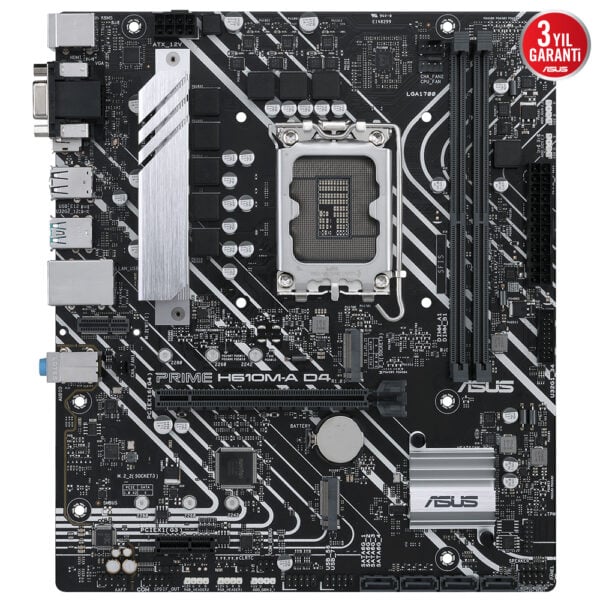 Asus Prime H610m A D4 Intel H610 Soket 1700 Ddr4 3200mhz M 2 Anakart 1