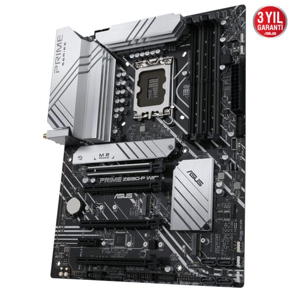 Asus Prime Z690 P Wifi 6000mhzoc Ddr5 Soket 1700 M 2 Hdmi Dp Atx Anakart 4