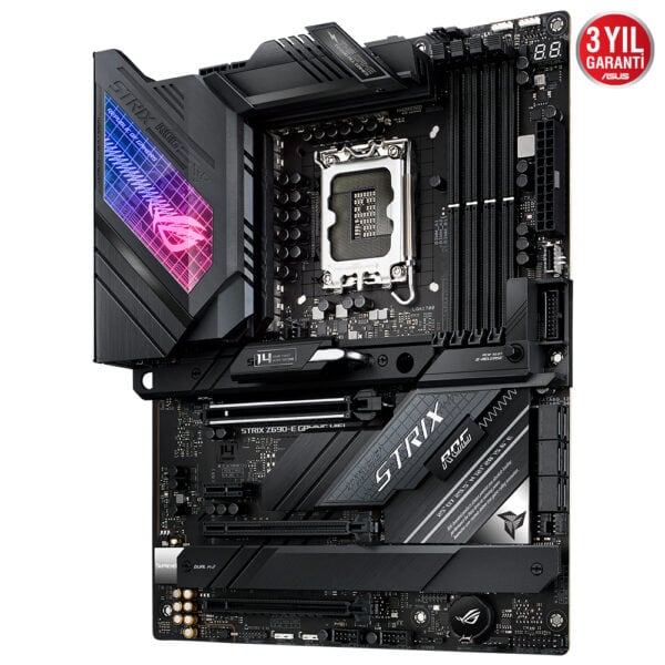 Asus Rog Strix Gaming Wifi Z690 E 6400mhzoc Ddr5 Soket 1700 M 2 Hdmi Atx Anakart 3