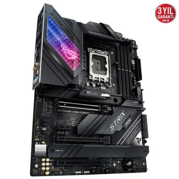 Asus Rog Strix Gaming Wifi Z690 E 6400mhzoc Ddr5 Soket 1700 M 2 Hdmi Atx Anakart 5
