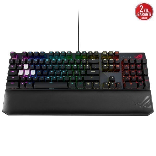 Asus Rog Strix Scope Deluxe Rog Nx Red Turkce Rgb Mekanik Gaming Klavye 1