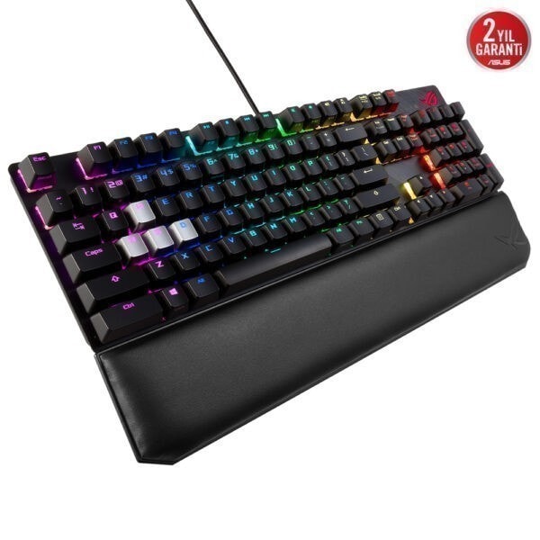 Asus Rog Strix Scope Deluxe Rog Nx Red Turkce Rgb Mekanik Gaming Klavye 3