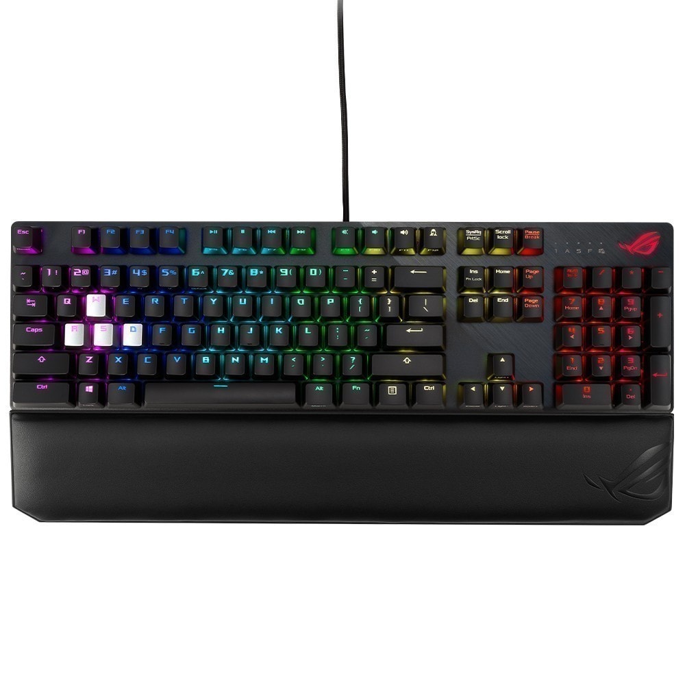 Asus Rog Strix Scope Deluxe Rog Nx Red Turkce Rgb Mekanik Gaming Klavye