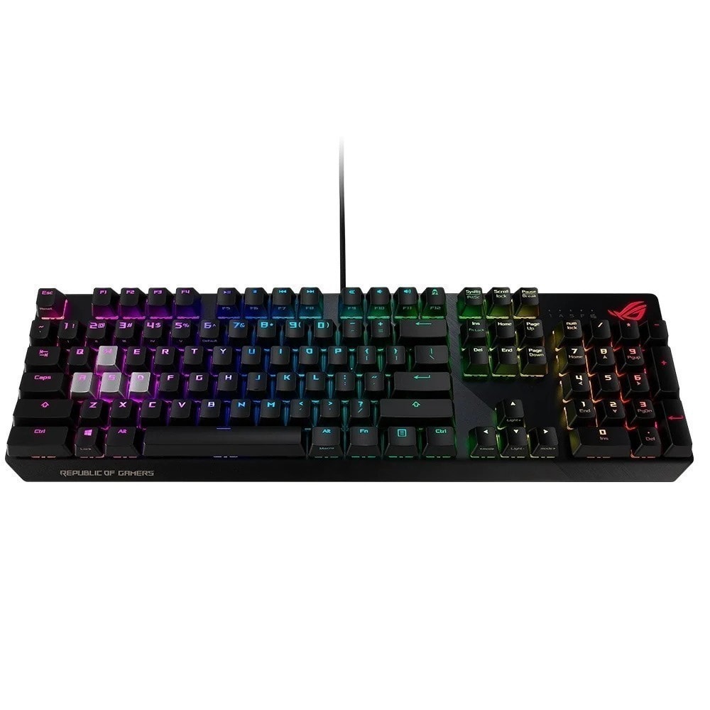 Asus Rog Strix Scope Rog Nx Blue Turkce Rgb Mekanik Gaming Klavye 7