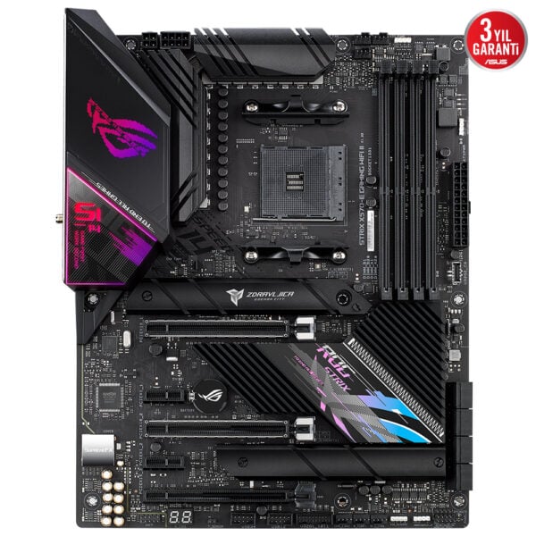 Asus Rog Strix X570 E Gaming Wifi Ii Amd X570 Am4 Ryzen Ddr4 5100mhzo Canakart 1