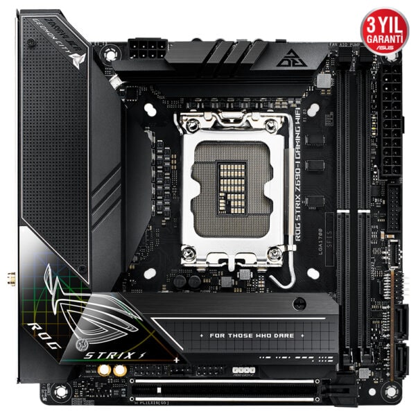 Asus Rog Strix Z690 I Gaming Wifi 6400mhzoc Ddr5 Soket 1700 M 2 Hdmi Mini Itx Anakart 1