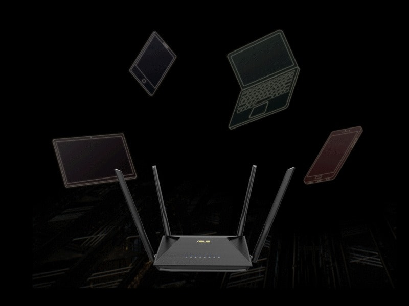 Asus Rt Ax53u 574mbps 1201mbps Dual Bant Wi Fi 6 Router Yh4