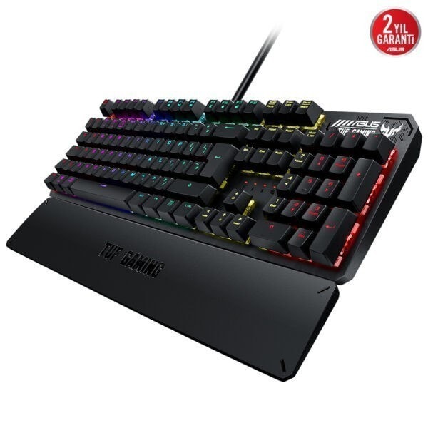 Asus Tuf Gaming Ra05 K3 D Rd Red Switch Turkce Rgb Mekanik Gaming Klavye 1