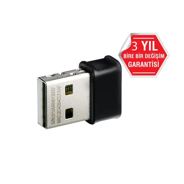 Asus Usb Ac53 Nano Dual Band Ac1200 Kablosuz Usb Adaptor Yh2