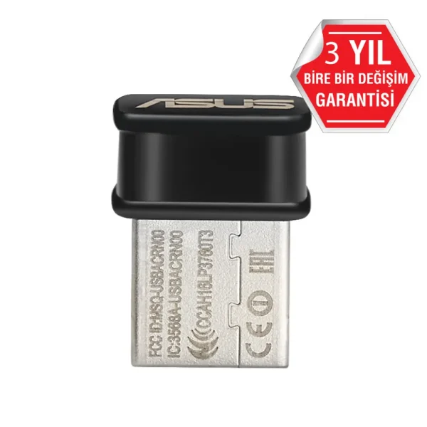 Asus Usb Ac53 Nano Dual Band Ac1200 Kablosuz Usb Adaptor Yh4