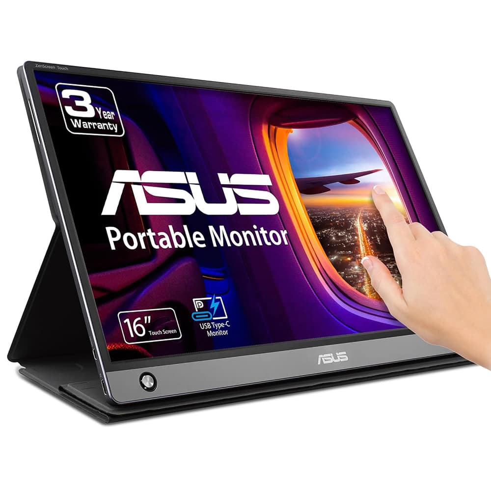 Asus Zenscreen Mb16amt 15 6 Inc 60hz Full Hd Ips Tasinabilir Dokunmatik Monitor Y