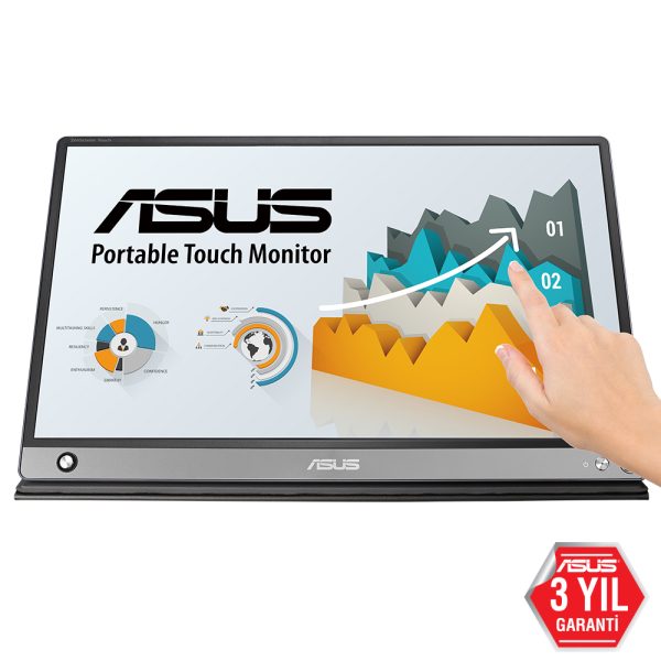 Asus Zenscreen Mb16amt 15 6 Inc 60hz Full Hd Ips Tasinabilir Monitor 1