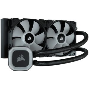 Corsair H100 Rgb 240mm Intel Amd Uyumlu Islemci Sivi Sogutucu Cw 9060053 Ww