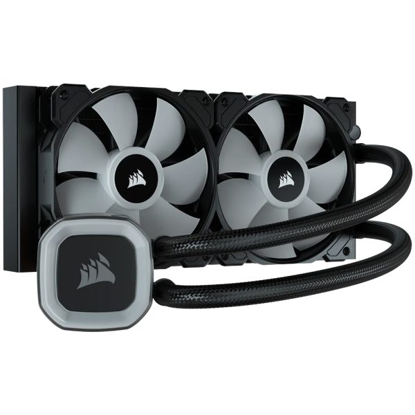 Corsair H100 Rgb 240mm Intel Amd Uyumlu Islemci Sivi Sogutucu Cw 9060053 Ww
