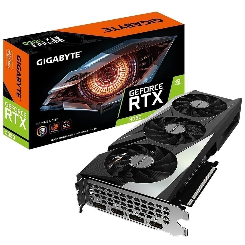 Gigabyte Geforce Rtx 3050 Gaming Oc 8gb Gddr6 128bit Ekran Karti