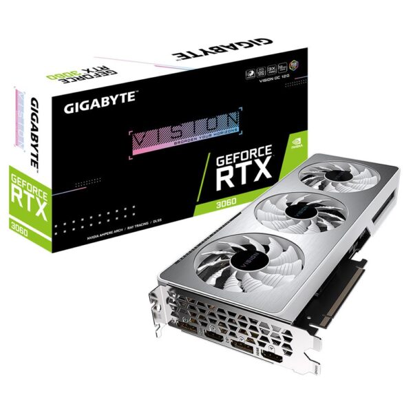 Gigabyte Geforce Rtx 3060 Vision Oc 12gb Gddr6 192bit Nvidia Ekran Karti