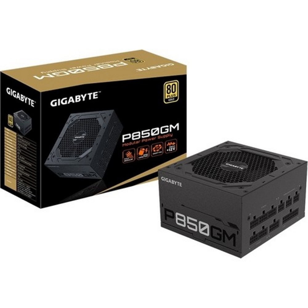 Gigabyte P850w 850w 80 Gold Full Moduler 120mm Fanli Psu