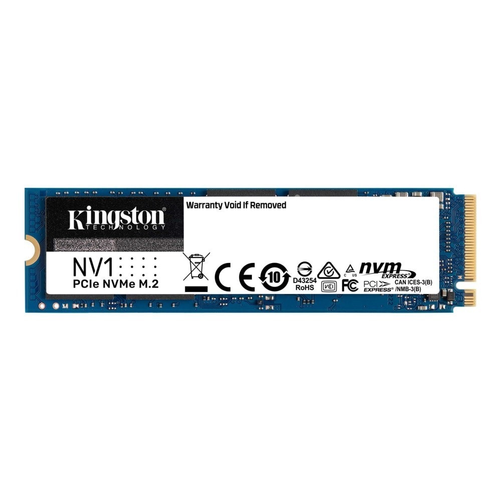 Kingston 1tb Nv1 Snvs 1000g Nvme M 2 2280 Ssd 2100mb Okuma 1700mb Yazma