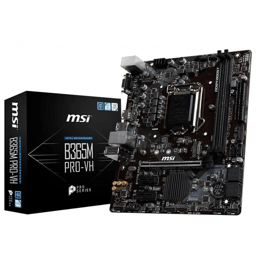 Msi B365m Pro Vh Intel B365 Soket 1151 Ddr4 2666 M 2 Anakart 2