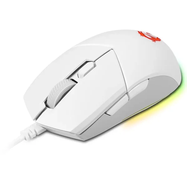 Msi Clutch Gm11 White Gaming Mouse Yh3
