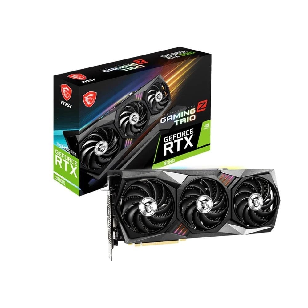 Msi Geforce Rtx 3080 Gaming Z Trio Lhr 10gb Gddr6x 320bit Ekran Karti