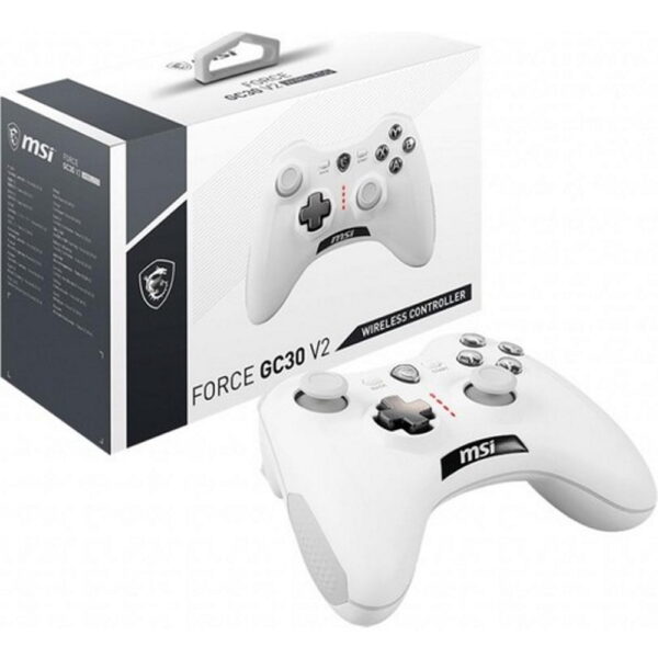 Msi Gg Force Gc30 V2 Kablosuz Beyaz Gamepad 4